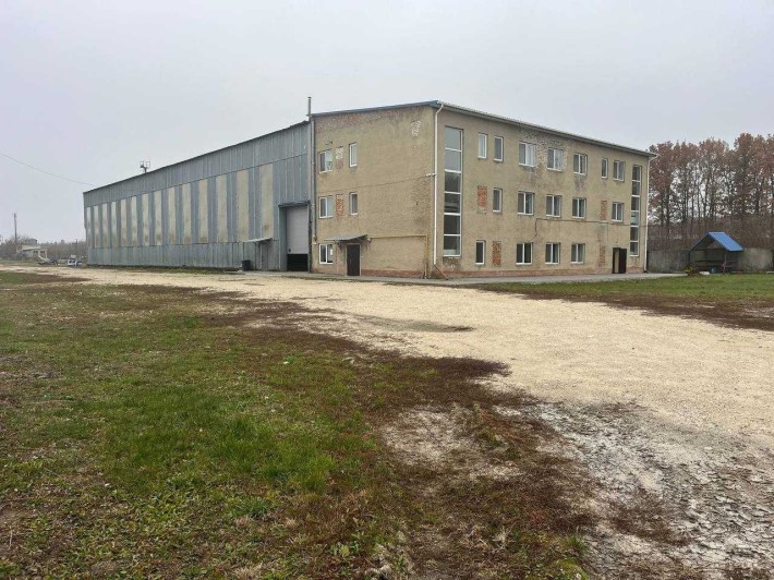 Промислово-складський комплекс 8400 м2, 6,4 га, Тернопільська область - фото 1