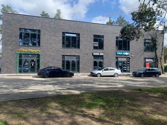 Оренда нових комерційних поиміщень, фасад, великий трафік Буча