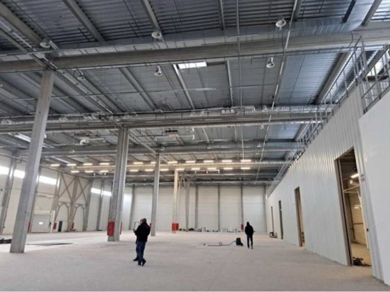 Аренда склада от 12000 м2 , ровный пол, 10.от Киева , правый берег Вишневое