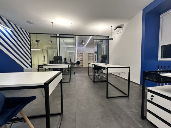 Здам офіс з ремонтом. 65кв.м, центр, Демʼяна Попова 26а Ирпень