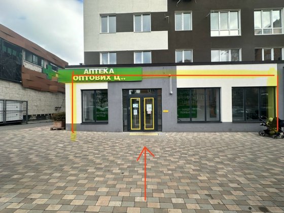 Оренда приміщення в прохідній локації біля Сільпо Ирпень