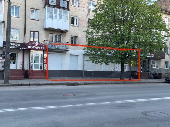 Оренда комерційного приміщення по вул.Грушевського! Луцьк