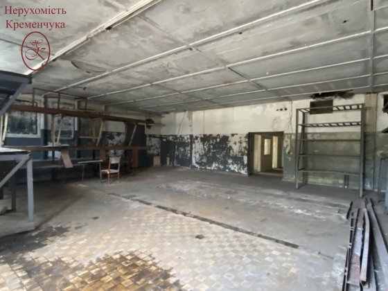 Оренда /приміщення/ склад; виробництво - 223м2 Кременчук