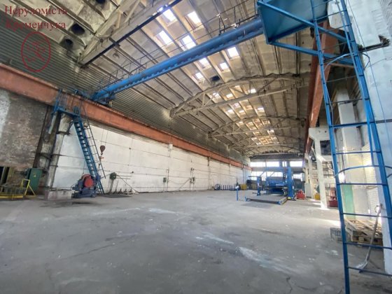 Оренда / виробниче/складське приміщення / 1236м2; 494м2 Кременчук