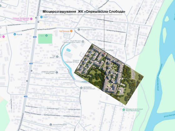 Оренда комерційного приміщення в ЖК "Опришівська Слобода". Івано-Франківськ