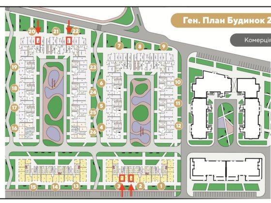 Від власника оренда комерційного приміщення ЖК Молодість 35 кв.м. Ирпень