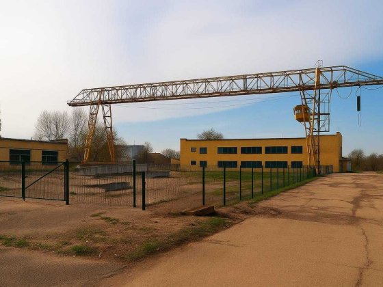 ОРЕНДА козлового крану та відкритої території Луцьк