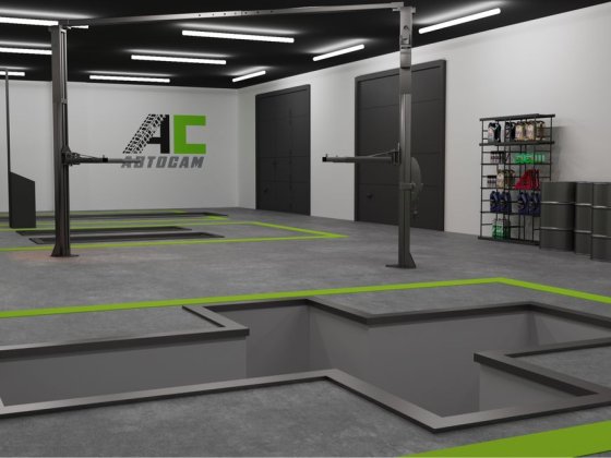 Аренда места в действующем СТО