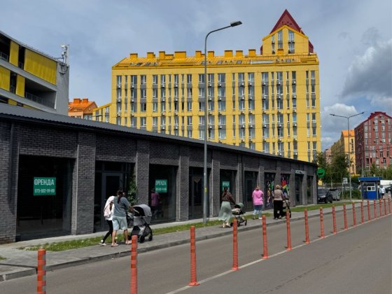 Оренда торговельного приміщення фасад ЖК «Комфорт Таун» Київ