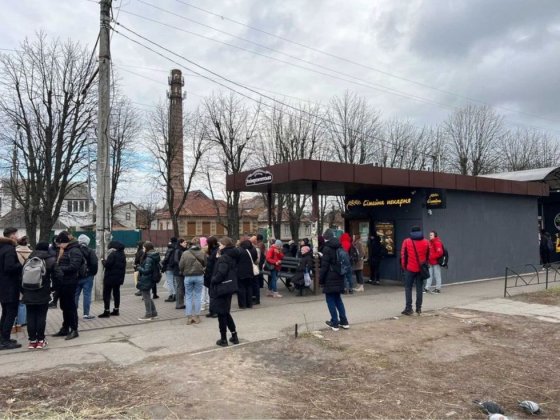 Аренда маф біля згорівшого Деліката Казбет