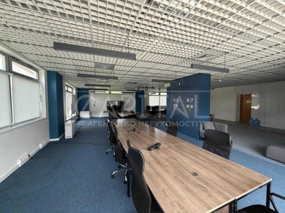Оренда мебльованого офісу 170м2, на 2 поверсі, біля метро | Голосієво. Киев