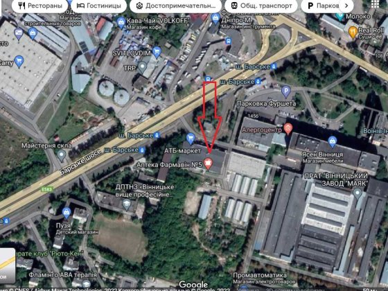 Вінниця вул., Хмельницьке шосе 105-В. Оренда Вінниця