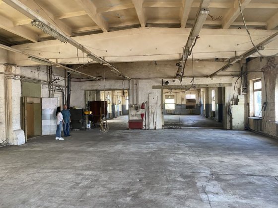 Производственный цех в центре города