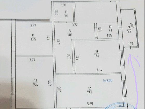 Оренда. Площа S=80 m2.Замост район. Фасад. Винница