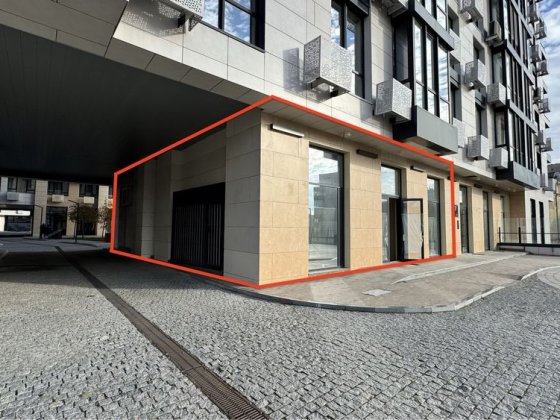 Фасад Ярославів Град офіс/рітейл/комерція Бульварно-Кудрявска/Гончара Київ