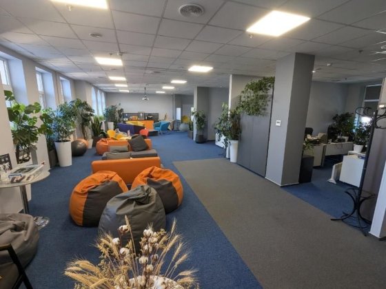 Без %. Оренда офісу 800 м2. Бізнес центр. Поділ. метро 5 хвилин. Київ