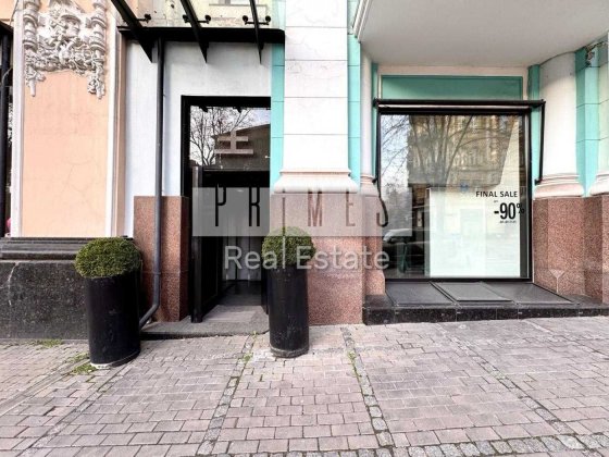 Аренда Пассаж магазин бутик ком помещения 287м2 Городецкого 11 фасад Київ