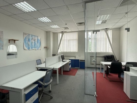 Оренда офісу 35 м² з меблями, БЦ на Бульварно-Кудрявській | Центр Київ