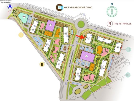 Оренда приміщення 82.30 м.кв., "ЖК Варшавський 3" Київ