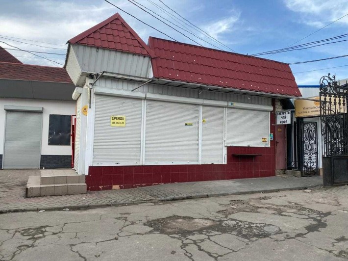 Оренда магазину 45 кв.м. біля центральних воріт ринку Колос - фото 1