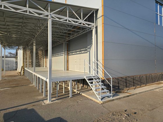 Склад з Рампами Високий. Анипил підлога. Миколаїв