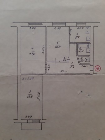 Продам 3кімнатну квартиру з а/о - фото 1