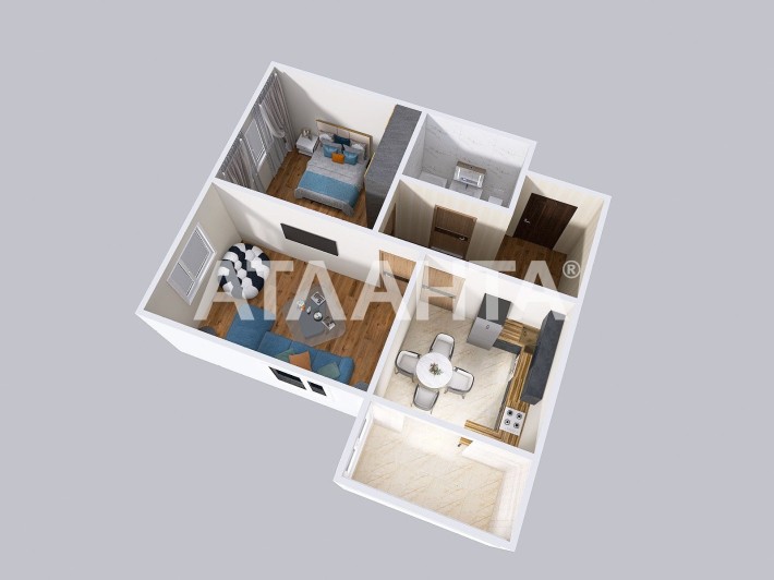 Продаж 2к квартири 49кв.м смт.Гостомель ЖК Life - фото 1
