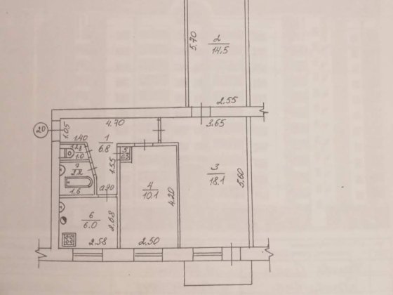Квартира 3 кімнатна Миргород
