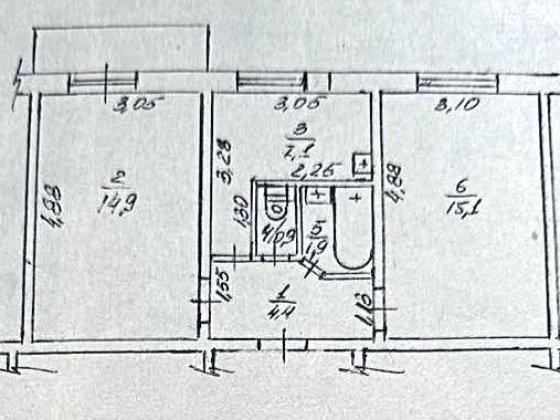 Без комісії Продаж двокімнатної квартири.Чудове планування. Новая Украинка