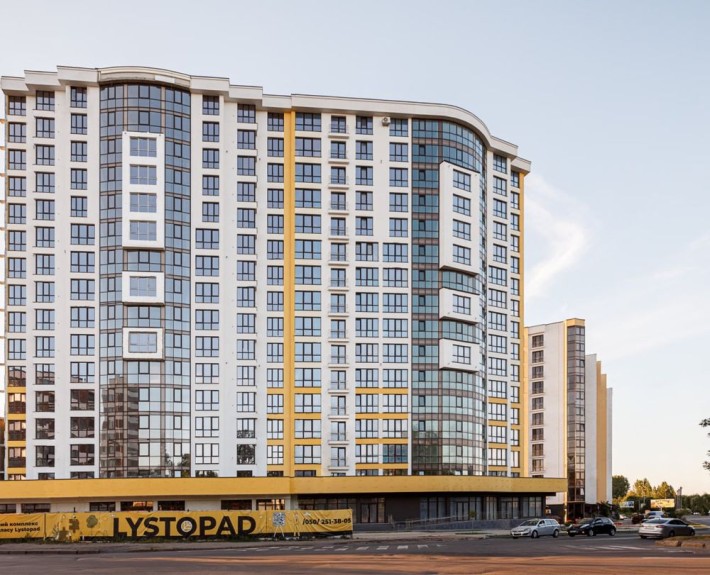 2-Кімнатна Квартира в центрі міста, ЖК LYSTOPAD - фото 1
