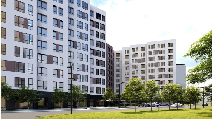 1 кімнатна квартира в елітному районі 43м² _vv - фото 1