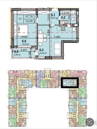 Продаж 1 кімнатної квартири в ЖК 7ʼЯ - фото 1