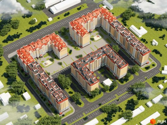 Велика 2-поверхова квартира з терасою в ЖК 7'Я (164 кв.м.) Счастливое