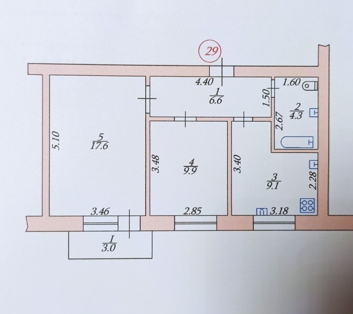 Продаж 2 квартири м. Тростянець, Сумської області - фото 1