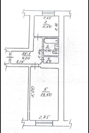 Продаж 1-кімнатної квартири по вул Баха, буд. 90. - фото 1