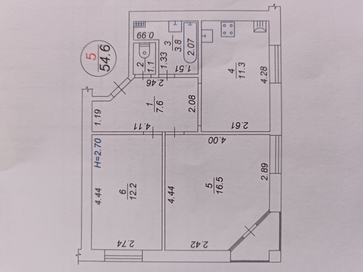 Продам 2к квартира від власників - фото 1