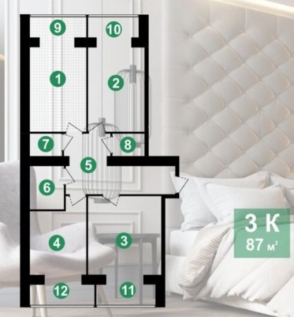 Продаю,Здану,3-х кімн.,85м.кв.,р-н Бандери - фото 1