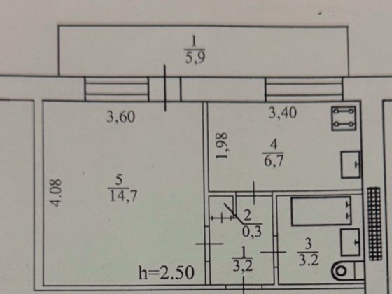 Продаж 1 кімнатної квартири, вул Заливна Сумы