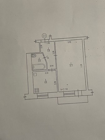 Продаж 1-кімнатної квартири Полтава - фото 1