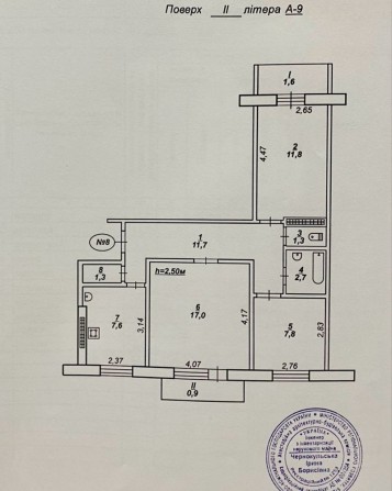 Продам 3-х кімнатну квартиру на м-ні Даманский - фото 1