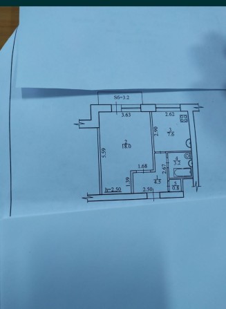 Продам 1 кімн.квартиру по вул.Леваневського - фото 1
