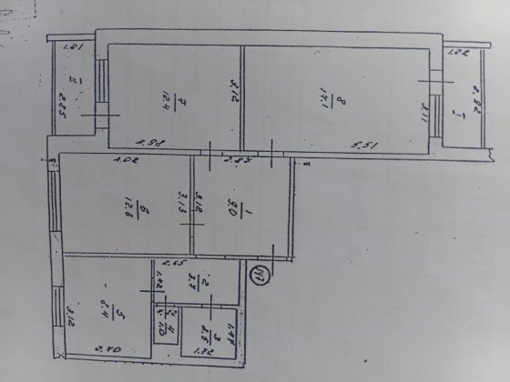 Продам 3-х кім. квартиру Чернигов