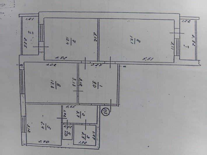 Продам 3-х кім. квартиру - фото 1