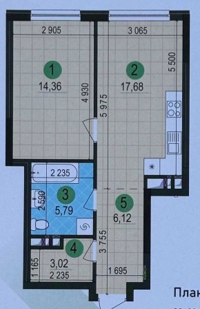 Продаж 1-кім квартири 46.97м² в ЖК Варшавський 3 будинок 10.1 - фото 1