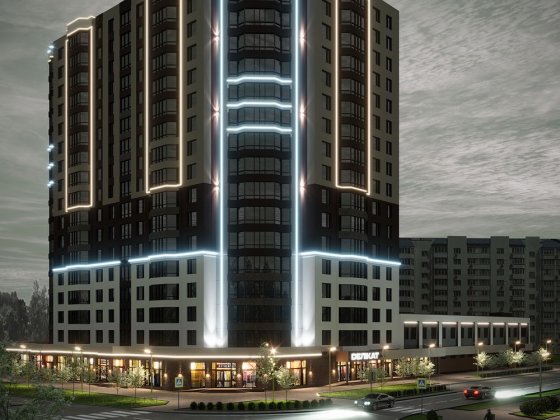 Продам простору видову 2 кім.кв. в новому будинку вул. Жужоми, 1 Черкаси