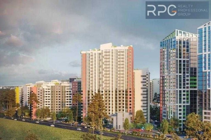 Продаж 1-к квартири в ЖК "Чарівне місто", Бориспільська,Червоний хутір - фото 1