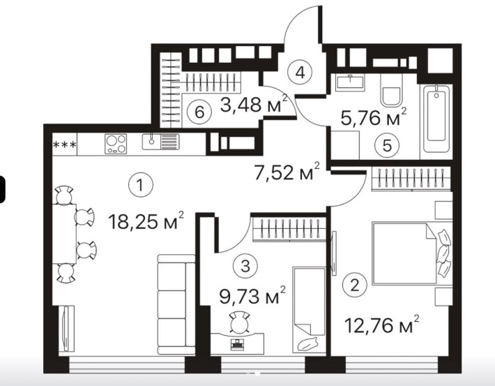 Продаж 2-к квартири в ЖК Terracotta біля метро Вирлиця 5 хв Генератор - фото 1