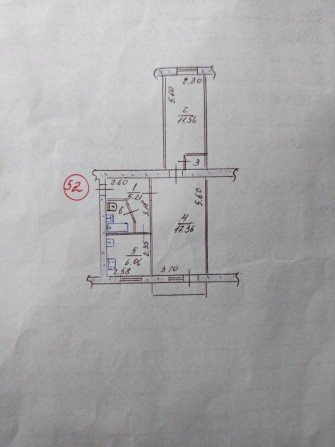 Продам двокімнатну  квартиру - фото 1