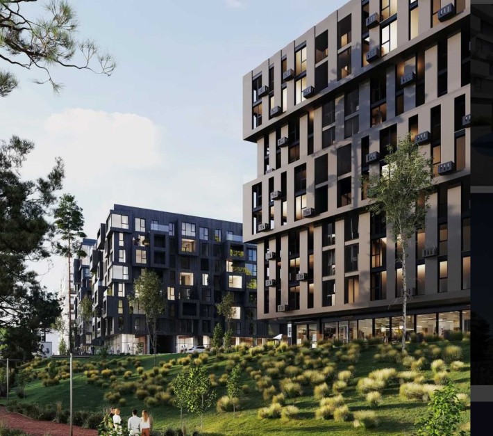 2-к бізнес-класу на Раковського|Забудовник Resident|Здача 2025|65m2 - фото 1
