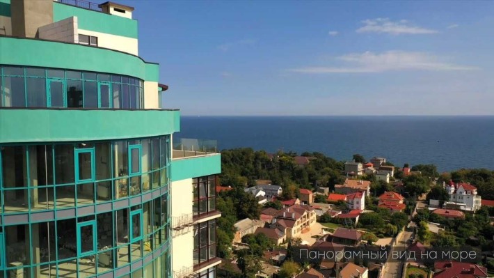 1 комнатная 41м2 16 фонтана Боковой вид Моря  ЖК Аквамарин - фото 1